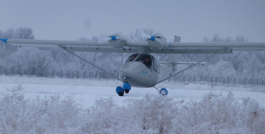 Flight  design tests of SK-04 airplane